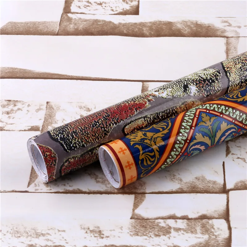 
wholesale Marble printed 3d home wallpaper self adhesive wall stickers for home decoration 