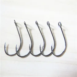 NL001  white high carbon steel 1 2 4 6 8 10   all sizes  mustad hooks fishing  fishing hooks for fishing