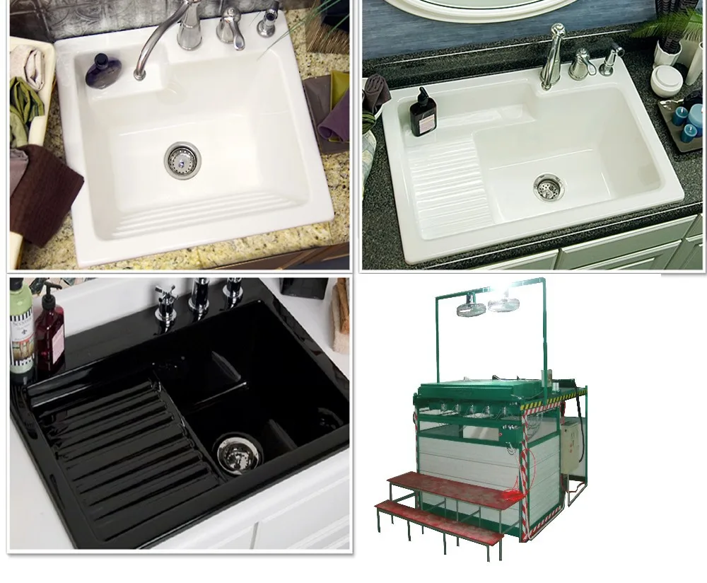 acrylic sink vacuum forming machine