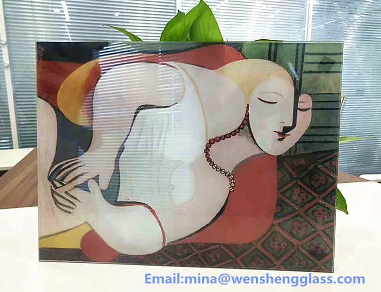 Customized Decor Stained Glass Home Hotel Art painting glass
