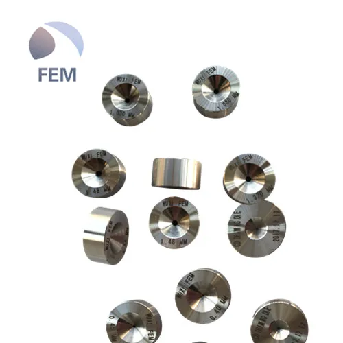 PCD wire drawing compaction dies