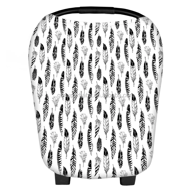 Stretchy 4-in-1 Nursing Breastfeeding Cover Scarf Factory Directly Sales