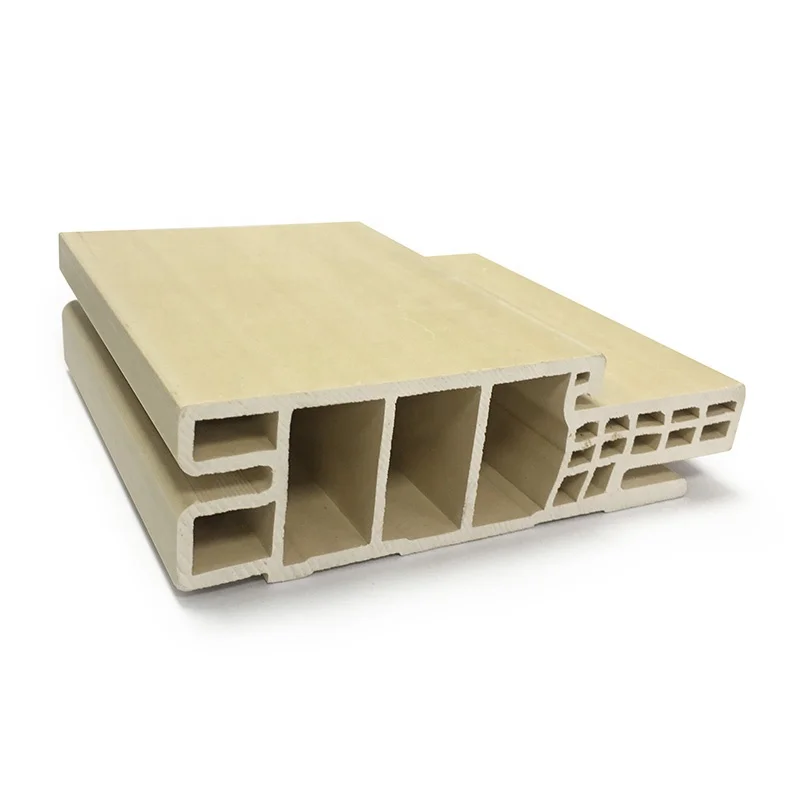 Door frame made of WPC material door jambs