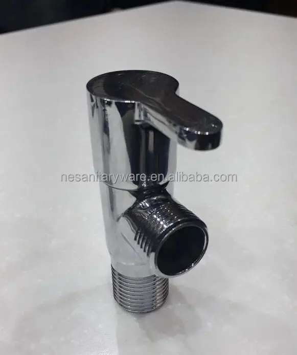 NSA22 Лидер продаж латунный сплав цинка угол туалет клапан запорной арматуры