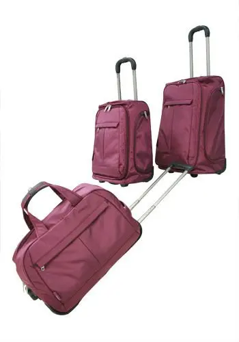 Stock cheap promotional travel trolley luggage,Trolley travel bags