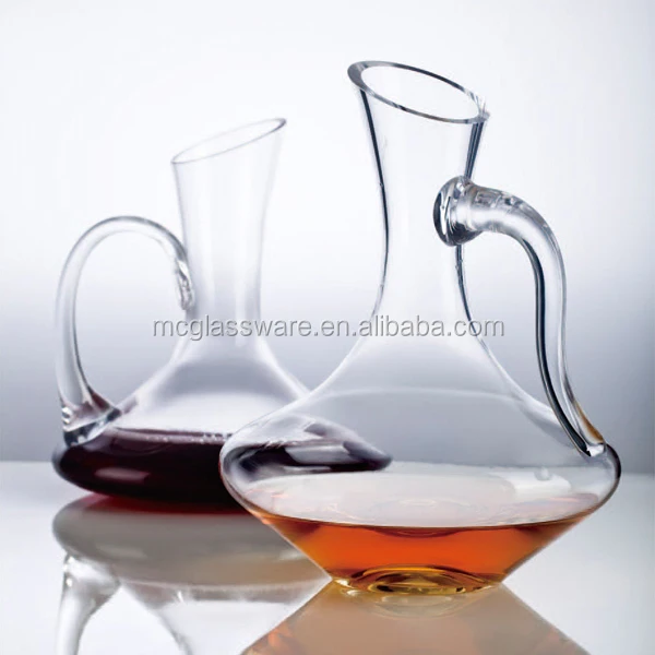 Wholesale Elegant Handmade Bulk Glass Whisky Wine Decanter