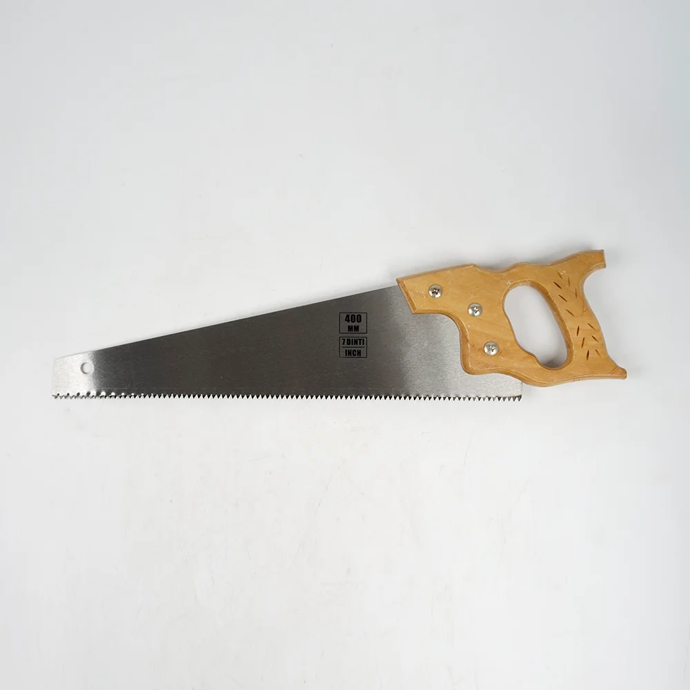 16' 50#Strip Steel Hand Tool Tree Cutting Wood Handle Garden Pruning Saw