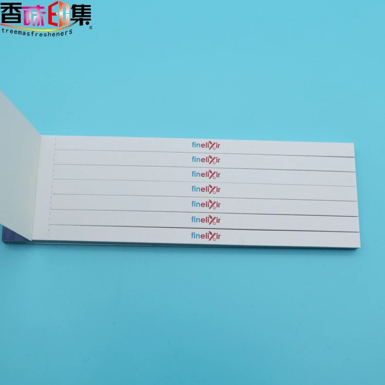 Custom aroma test stripe  fragrance oil tester carefully crafted  perfume test paper