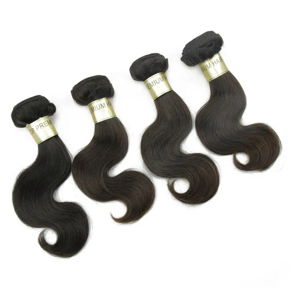 New hair extention type of body wave raw brazilian hair 4 bundles
