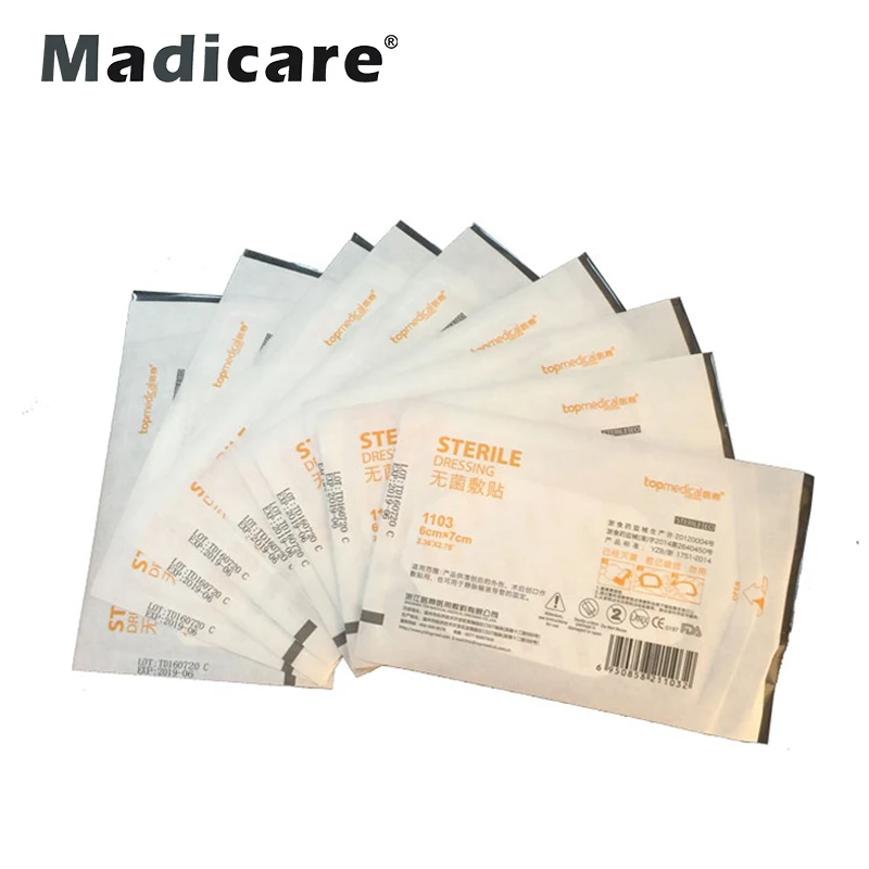 adhesive wound dressing waterproof transparent