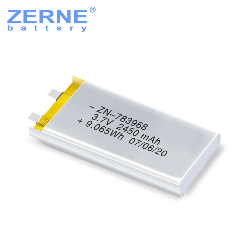 Hot selling cheap rechargeable 7.4v 2450mAh li-ion battery pack