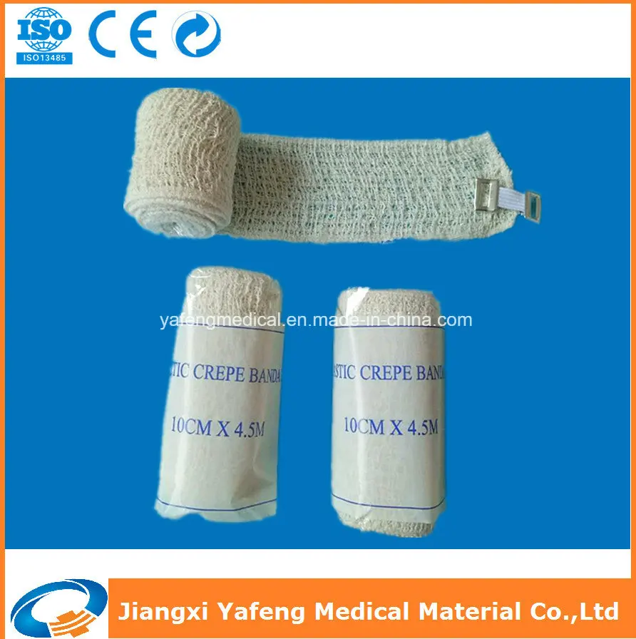 
CE high quality medical crepe elastic bandage size <span style=