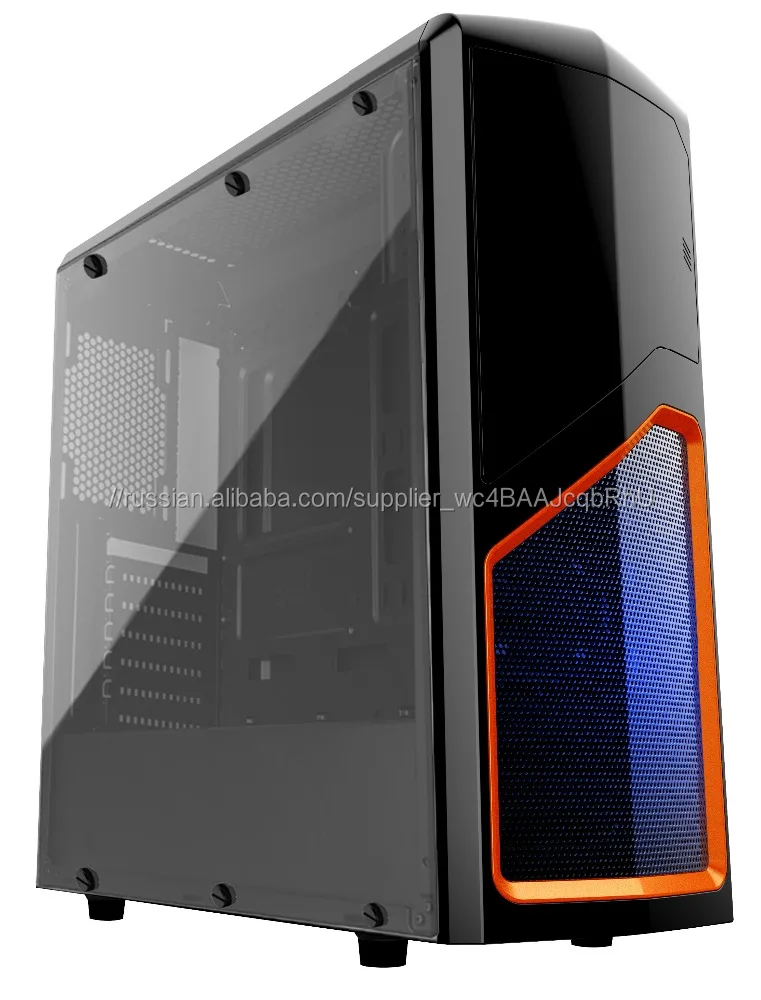 Блестящие панели игрового ПК башня с USB3.0