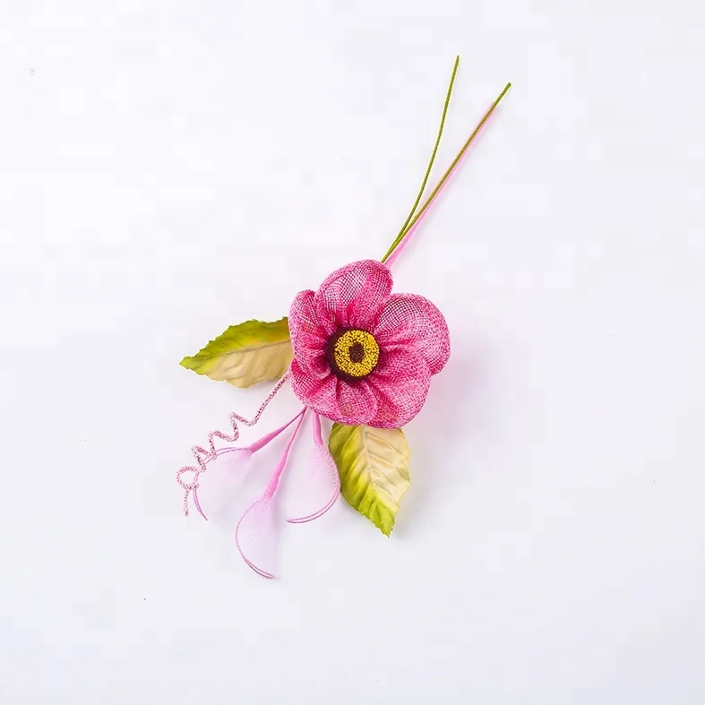 multi colored handmade   artificial flower for decoration