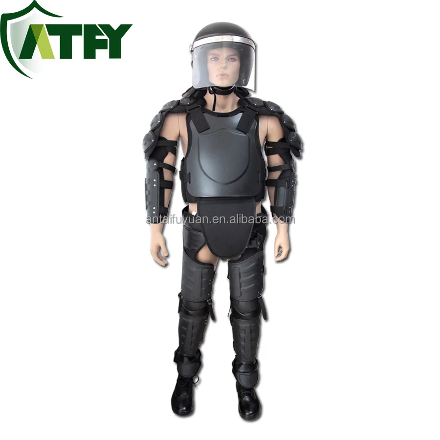 Police and military anti riot helmet suit body protector anti riot gear