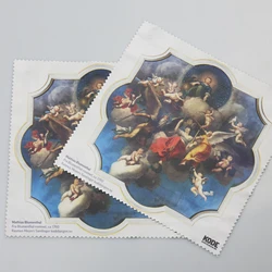 Индивидуальная ткань для чистки очков из микрофибры с цифровой печатью