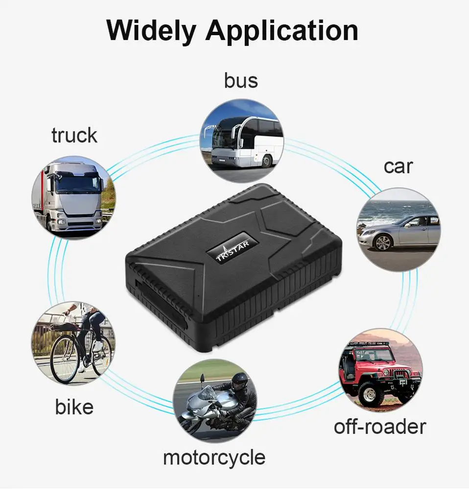 TK915G 10000 мА/ч большая емкость аккумулятора 3G Мобильный DVR с GPS навигацией прибор TKstar