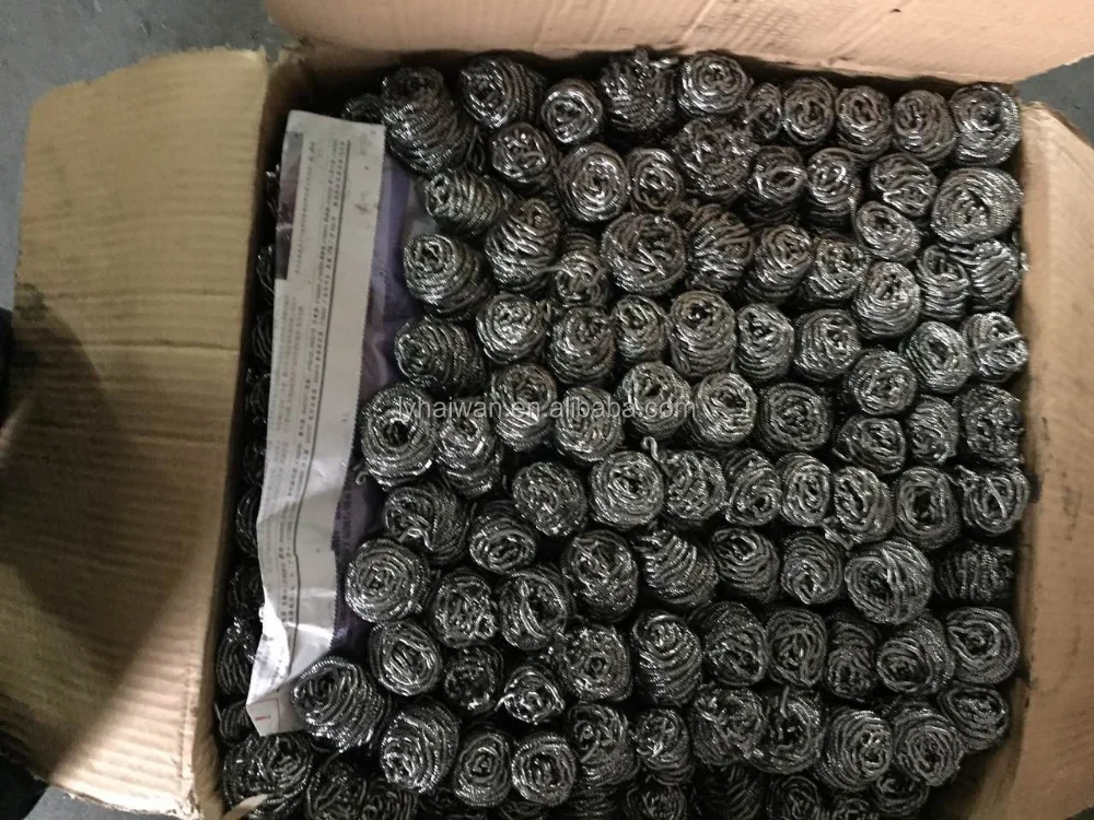 metal factory price Metallic Scourer,steel scourer wool,iron sponge