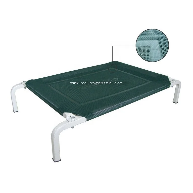 Превосходное качество комфорт прочный устойчивый к царапинам устойчив к укусу открытый металл повышенные Pet Cot кровать собаки