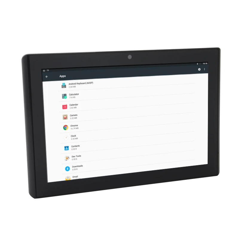 10 дюймов IPS сенсорный экран A64 Quad Core Android 6.0 в стены POE Tablet