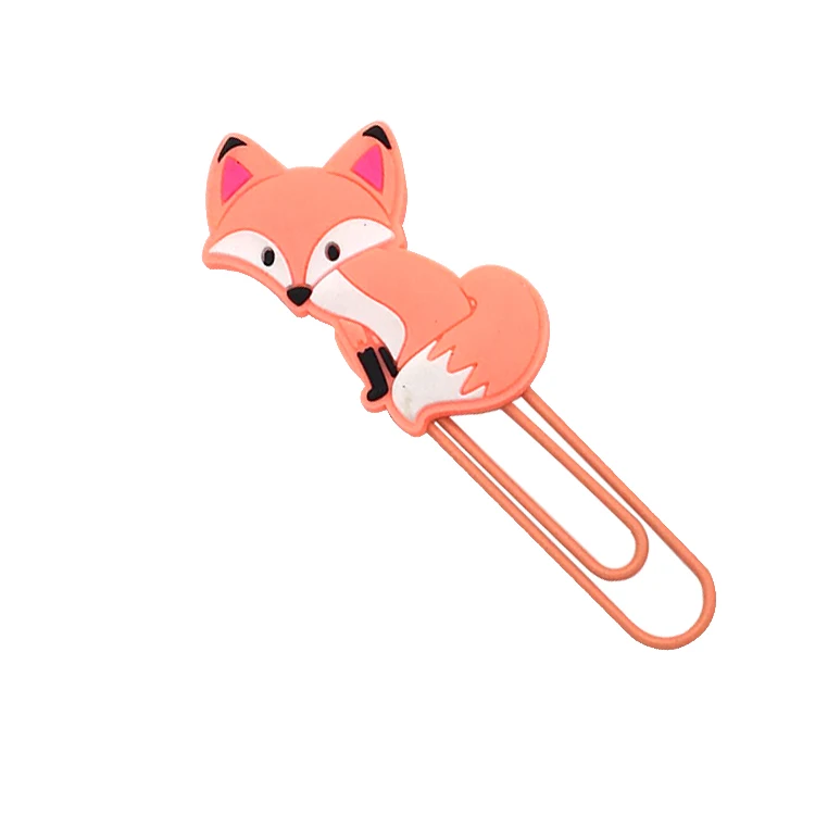 Оптовая продажа симпатичные формы животных Скрепки для бумаги под заказ