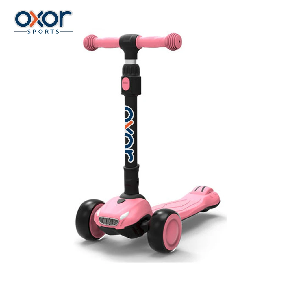 Прямая поставка с завода, детский складной самокат со светодиодной подсветкой