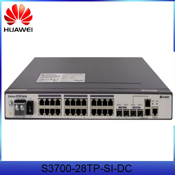 Huawei переключатель s3700 серии s3700-28tp-si-dc 24 порт poe коммутатор