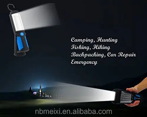
41 LEDs with hook with magnet multifunctional working light 
