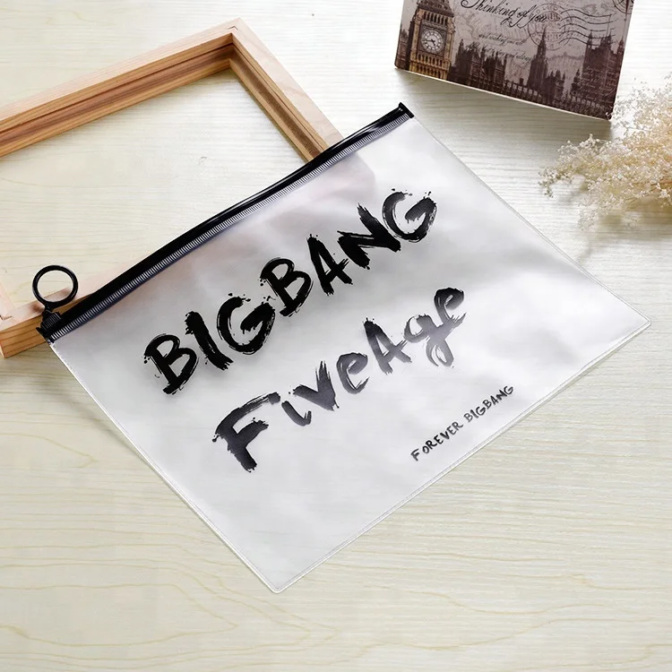 clear waterproof zip lock wet bikini pvc swim suit bag