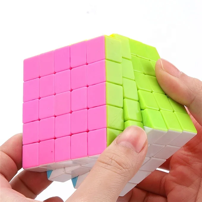 6.3cm educational anti stress puzzle game 5x5x5 cube for kids