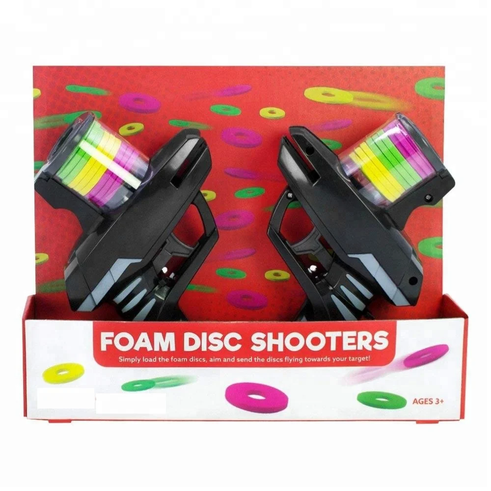 
Foam Disc Shooters Twin Disk Shooter 2 PK 