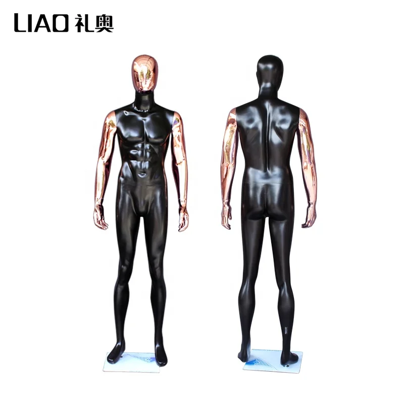 Chrome New Design Garment men Dummy For Show Window