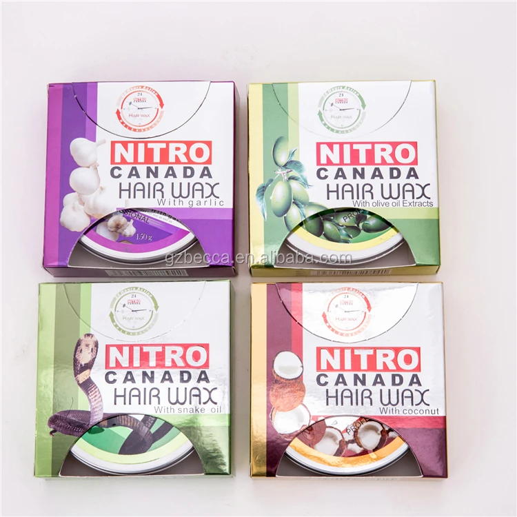 150g hair wax Hair Pomade With Snake Oil Nitro Canada Hair Wax With Low Price