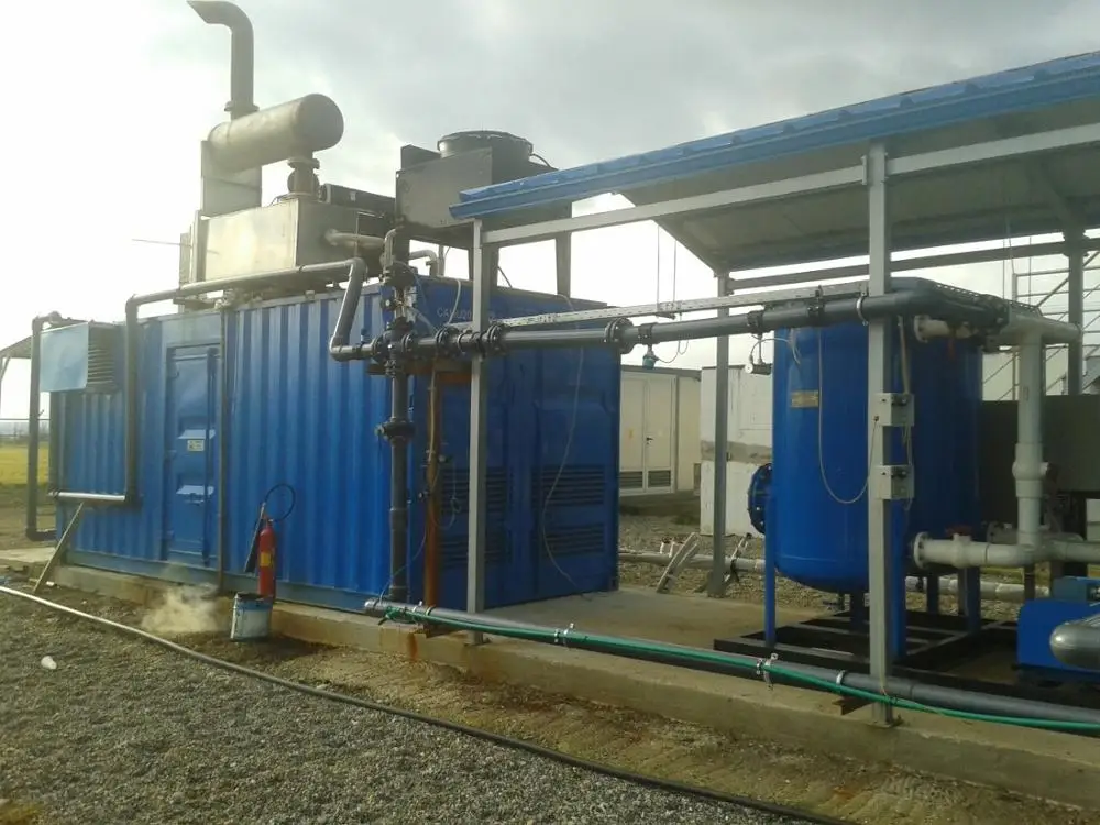 hight quality 250-300kw biogas generator set (150-200 cubic meters)biogas scrubber with Biogas desulfuration system