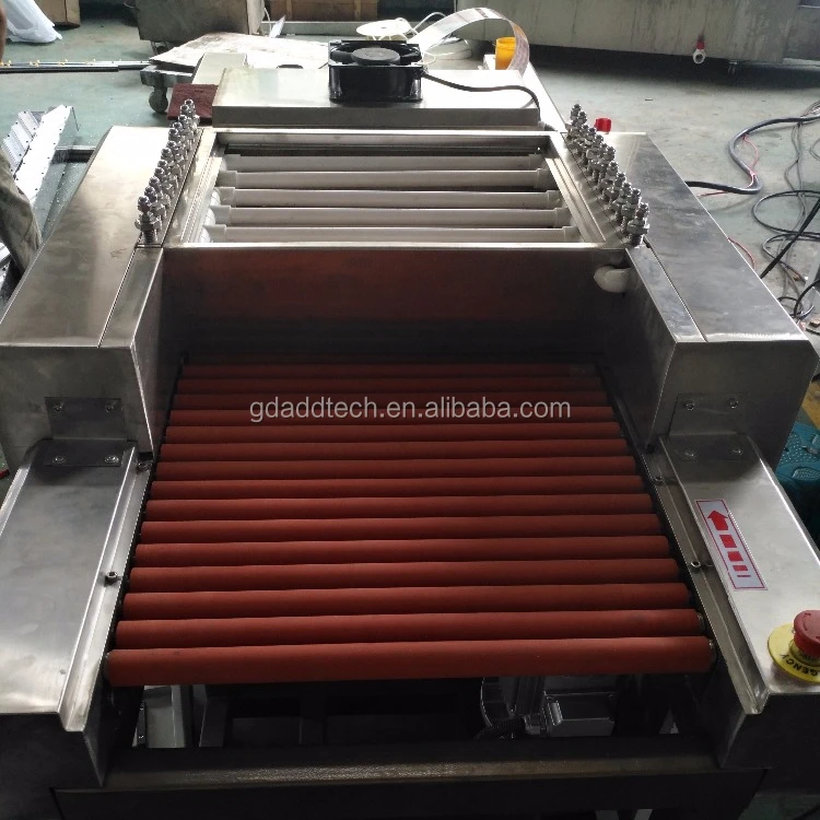 Horizontal Small Glass Washing And Drying Machine /Sponge Glass Cleaning Machine