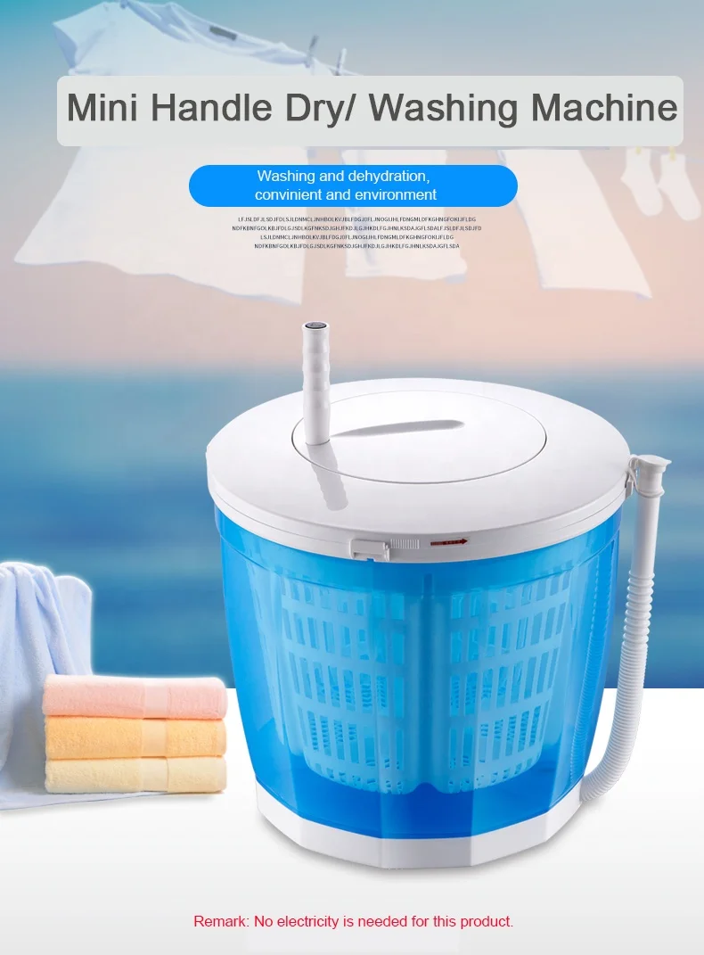 hot Selling mini single tub baby clothing wash basket for camping