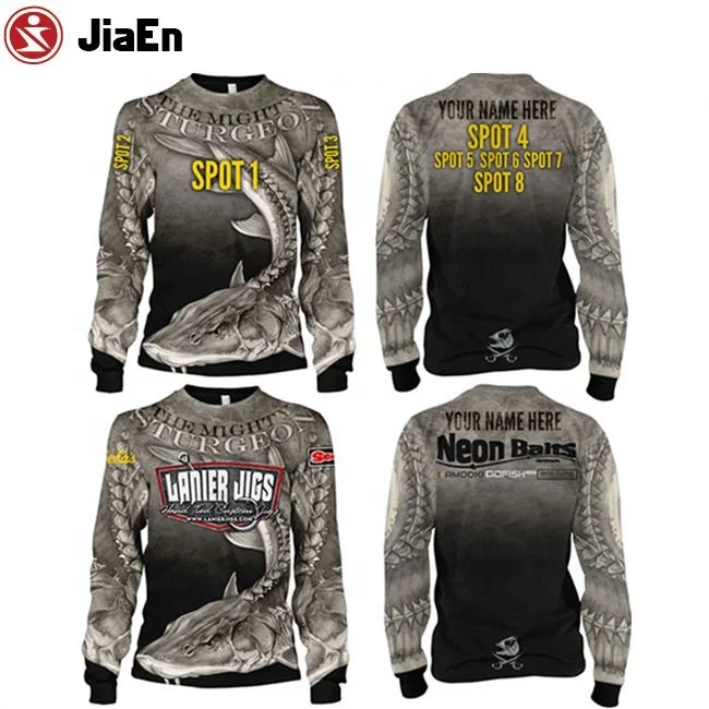 Best Quality China Manufacturer Long Sleeve Polyester Fishing Jersey Shirt With Hood