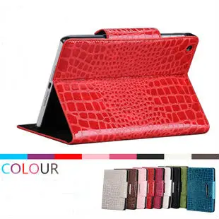 мода luxuty красный дучшая цена стоять крокодиловой чехол для ipad мини