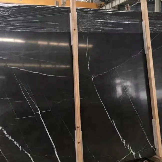 Turkish Marble Tiles Persian Nero Marquina Marble Petra Gray Marble