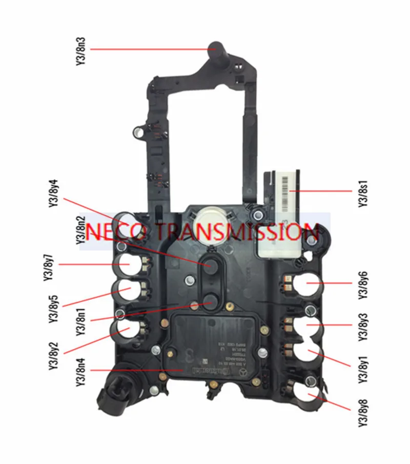 722.9 tcm tcu transmission control module/unit  A0034460310 vgs3 with free reprogram software fit after 2008 car