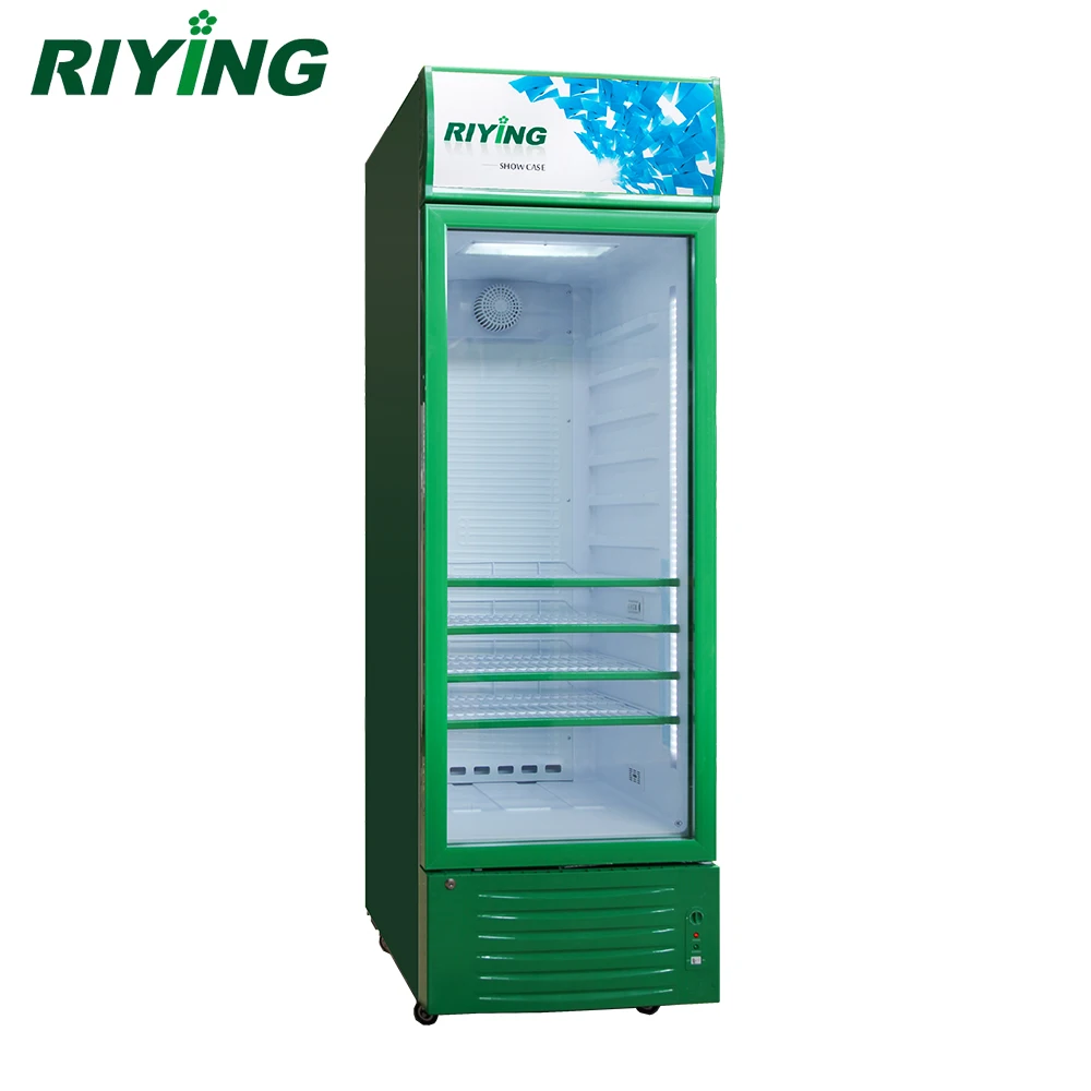 Commercial Pepsi Upright Single Door Beverage Display Cooler for Convenience Grocery Store