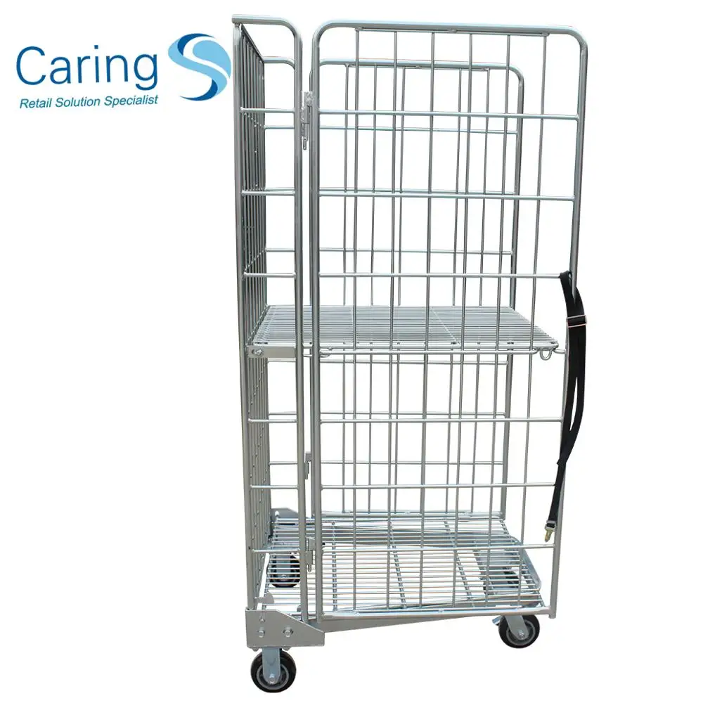 storage locker roll cages container trolley transport cage