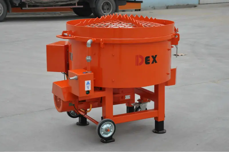 DEX MT100 EPS mortar mixer concrete mixer castable Refractory pan Mixer for site use