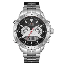New Products Wholesale Fashion Digital Sports Watches 3ATM Water Resistant Japan Movement Stainless Steel Watch