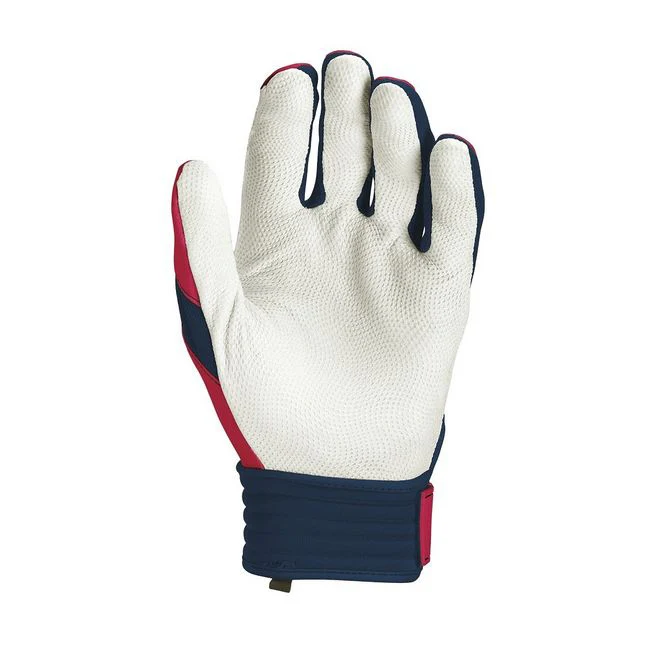 Wholesale Adult Baseball Batting Gloves / Customized sheepskin Leather Baseball Batting Gloves