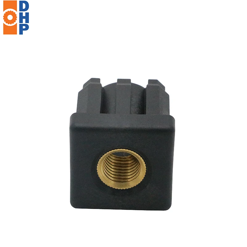 H224-50x16mm пластиковая Расширительная заглушка для трубы квадратного сечения для ковейерная система