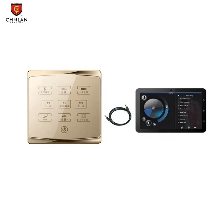 CH1864 2x20watt Home use Ble USB MP3 Music Wall mount Amplifier for Home Theater System with Remote Controller