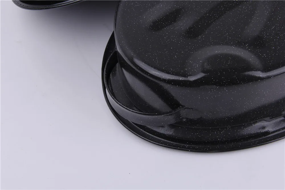 Гранитные Изделия 18 дюймов Крытая овальная Жаровня