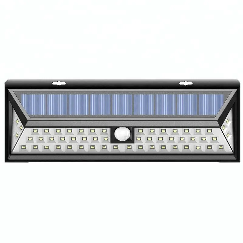 Водонепроницаемый IP 65 датчик движения 54 шт. Солнечный свет настенный светильник