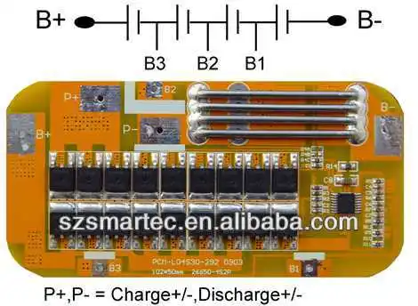 защита цепи модуль( pcm) для 4s/14.8v li-ion аккумулятор